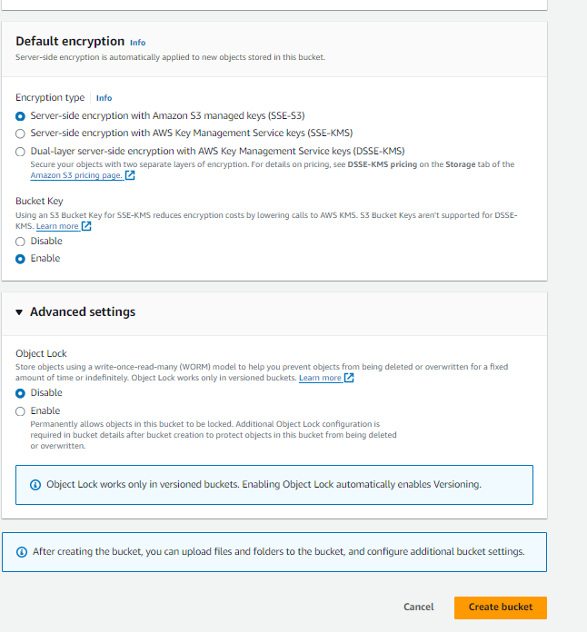 AWS s3 Object Lock