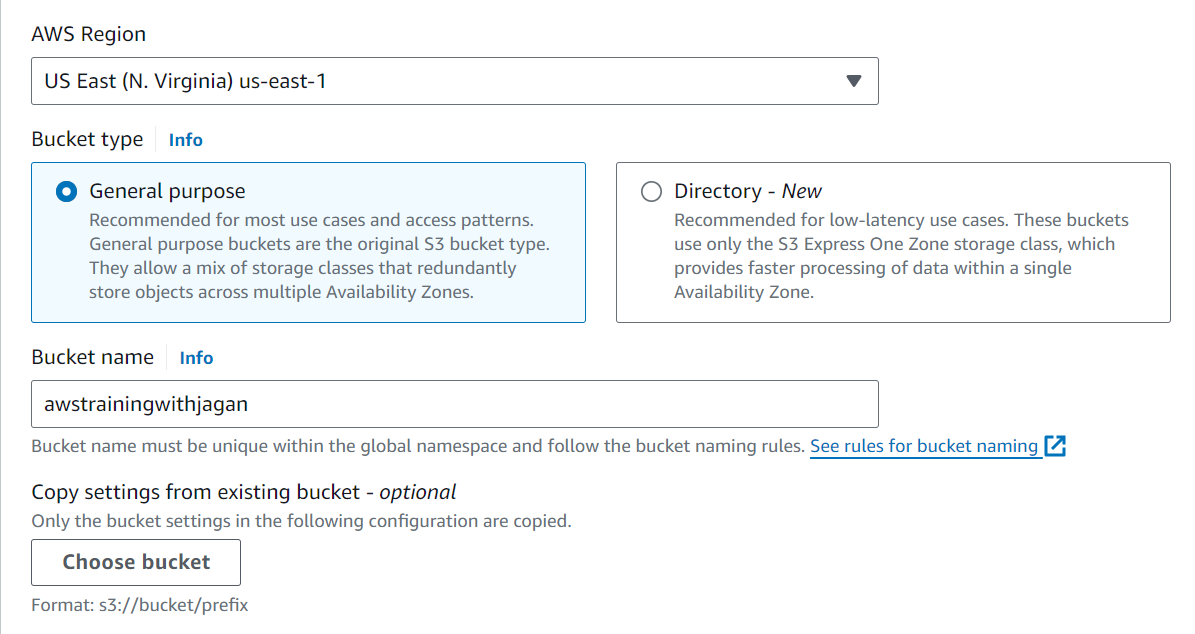 AWS S3 Bucket Attributes 